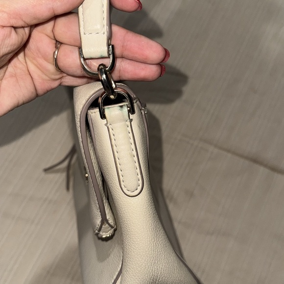 🚩FINAL! Kate Spade White Shoulder Bag with Curved Flap - Picture 11 of 16
